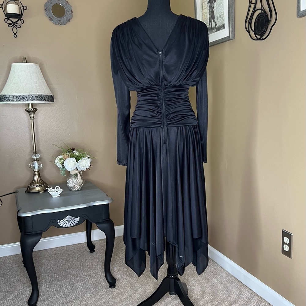 Vintage 80’s Abby Kent Beaded Cocktail Dress: sz. 6 Dynasty Designing Women - Picture 8 of 11